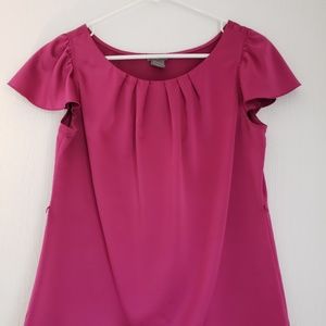 Ann Taylor Silky Shirt ~ 4